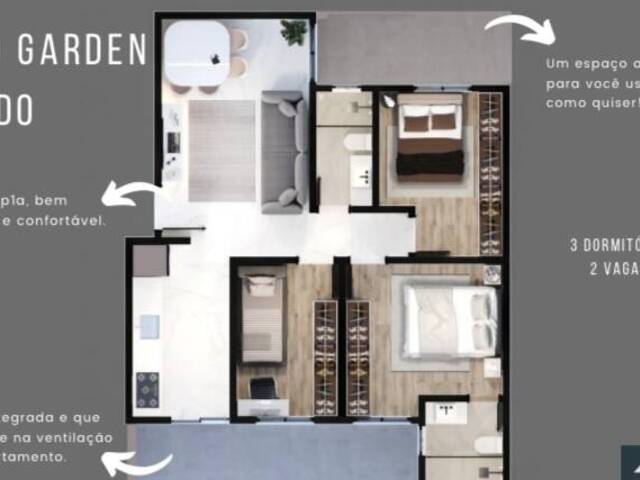 #6009 - Apartamento Garden para Venda em Santo André - SP - 3