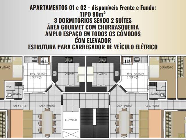 #7953 - Apartamento sem condomínio para Venda em Santo André - SP - 3