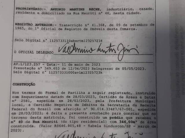 #8307 - Área para Venda em Santo André - SP - 2