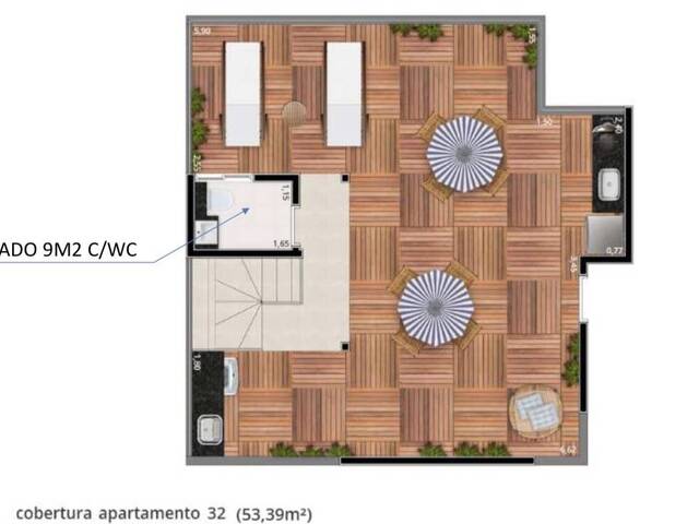 #9296 - Cobertura para Venda em Mauá - SP - 2