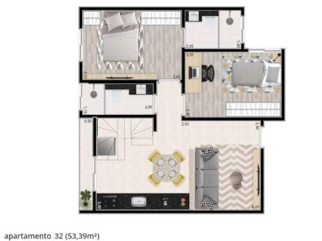 #9296 - Cobertura para Venda em Mauá - SP - 1