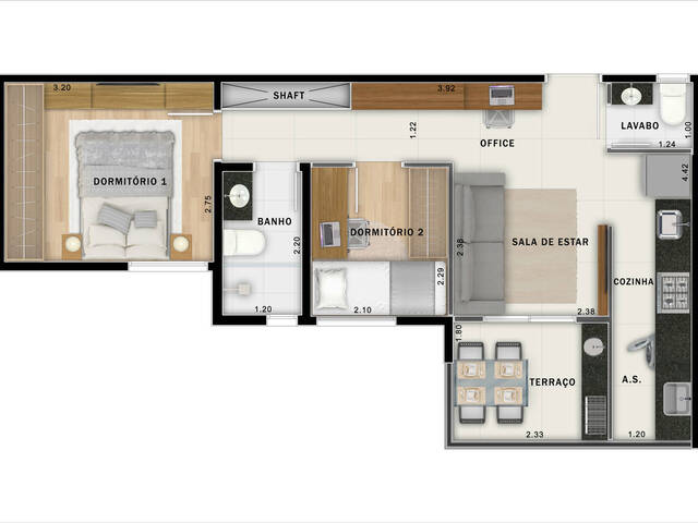 #8420 - Apartamento Padrão para Venda em Santo André - SP - 3