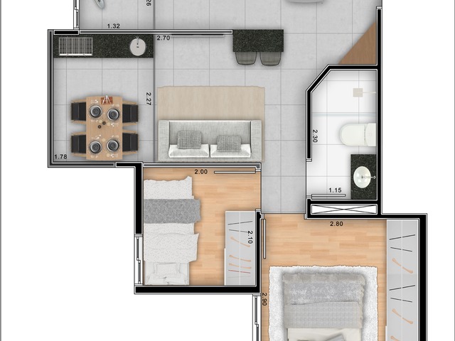 Apartamento Padrão para Venda em Santo André - 4