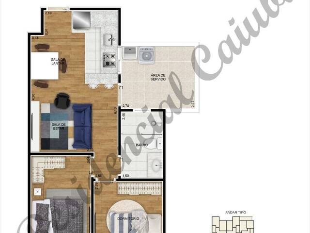 Apartamento sem condomínio para Venda em Santo André - 3