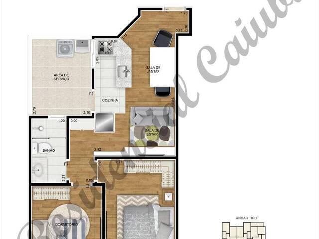 Apartamento sem condomínio para Venda em Santo André - 2